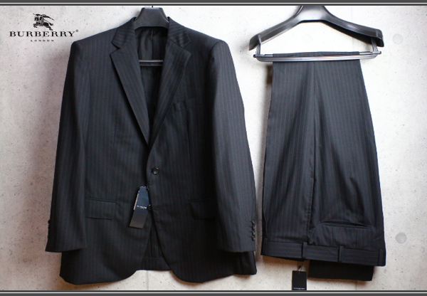 バーバリーロンドンSUPER120'S生地スーツ/BURBERRY LONDONの