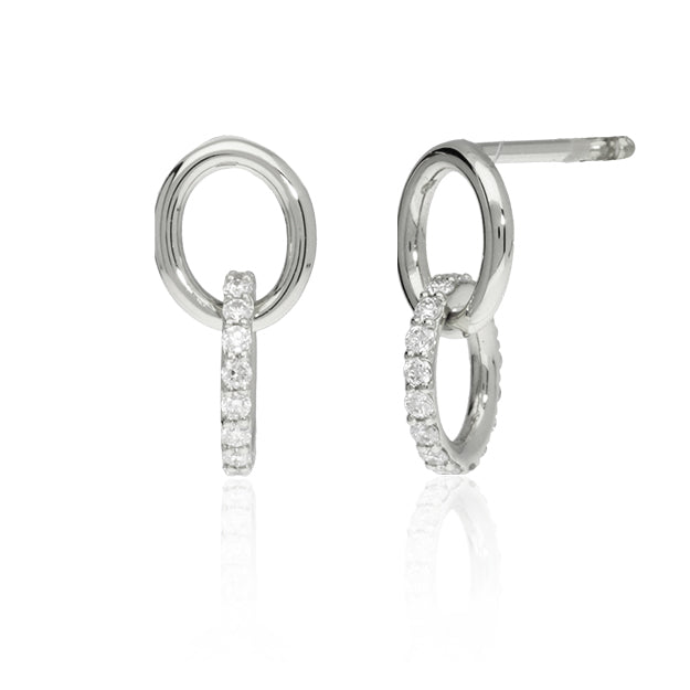 K18/Pt「フロットダイヤ」ピアス｜【オレフィーチェ】Orefice