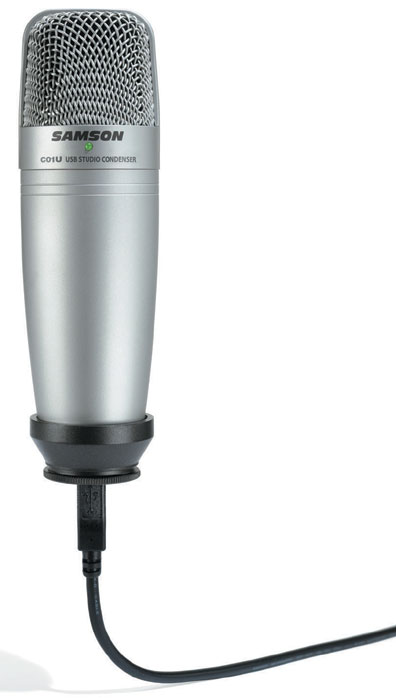 SAMSON/USBコンデンサーマイク/CO1U -DJ機材アナログレコード専門店