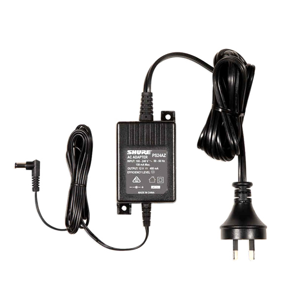 SHUREのACアダプター、PS24Jのご紹介です。