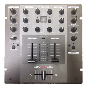 超お買い得！早い者勝ち！【中古品】DENON/DJミキサー/DN-X100 -DJ機材