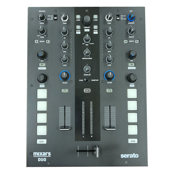 中古品】mixars/DJミキサー/DUO MKII -DJ機材アナログレコード専門店