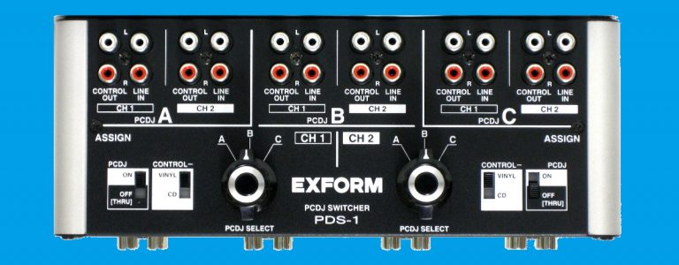 DJ交代がラクラクになる便利アイテム！】EXFORM/PCDJ SWITCHER/PDS-1s