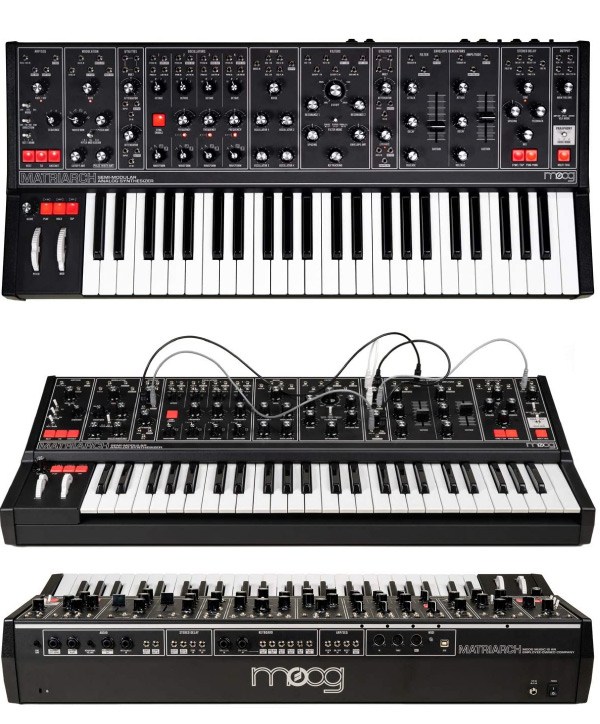 moogのシンセサイザーMatriarch DARKのメーカー公式アウトレット品が