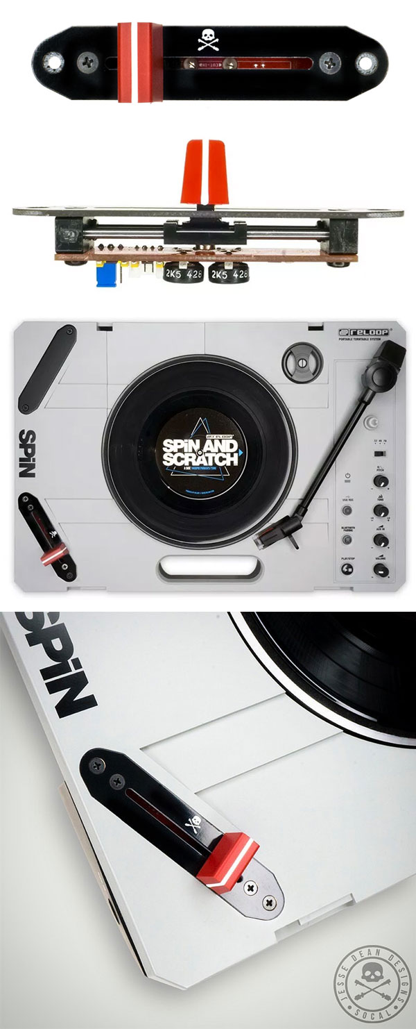 RELOOP SPIN専用カスタムフェーダーパーツ、Jesse Dean Designs