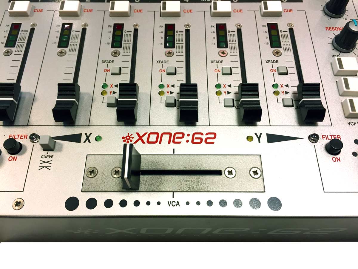 中古品】ALLEN & HEATH/DJミキサー/XONE:62 -DJ機材アナログレコード
