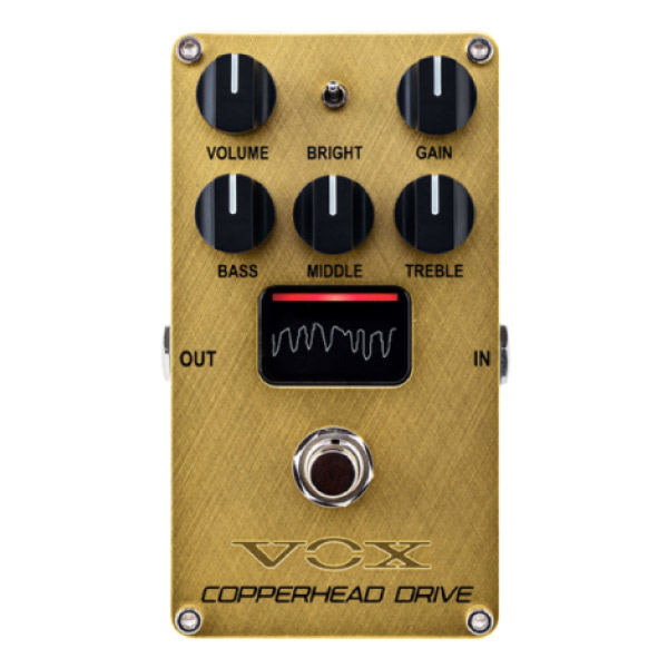 VOXのエフェクター、COPPERHEAD DRIVEのご紹介です。