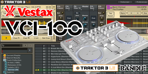 □ PLAY PCDJ. □【Vestax / VCI-100編（重厚すぎるつくりがプロにも大