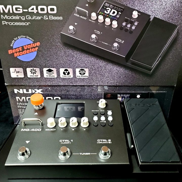 マルチエフェクター「NUX MG-400」入荷！ - 大谷楽器 | 熊本の楽器楽譜