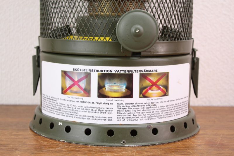 PODストーブ 7Kスウェーデン軍用 Viking Hor-70 - 北欧キャンプ