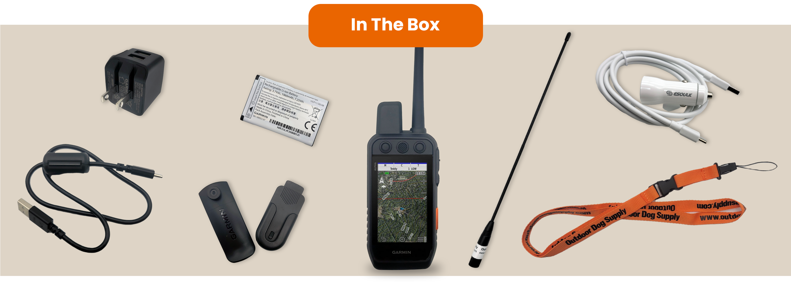 Garmin Alpha 300i Dog Tracking and Training Handheld – Outdoor Dog