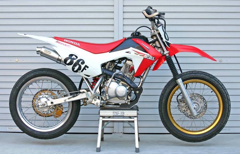 CRF125F マフラー OUTEX アウテックス