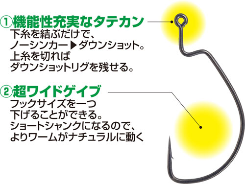B－99 マルチオフセットフック | 株式会社オーナーばり｜海釣り