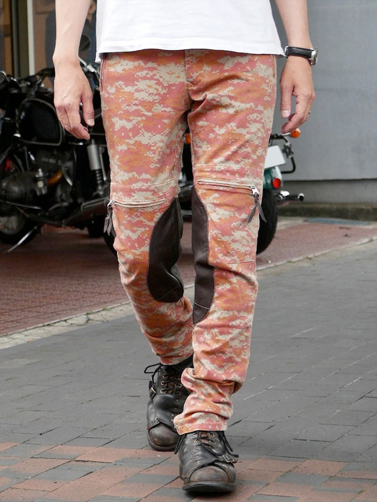 スリムフィットで美脚効果◎“迷彩ジョッキーパンツ”がMaxFritzから登場