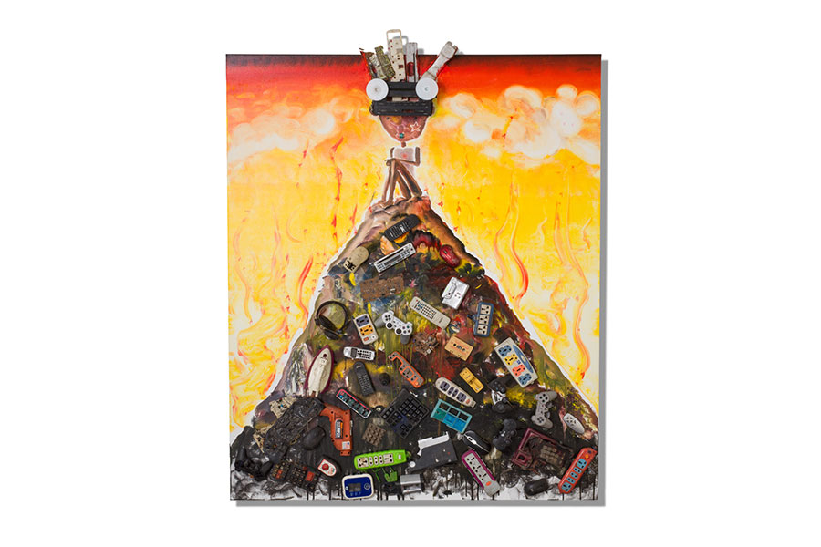 ゴミから生まれた衝撃アート、「長坂真護展」が大阪で開催 | Lmaga.jp