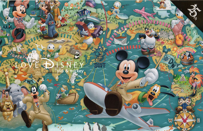 ディズニーストア 25周年 アートパネル ポイント景品 Disney
