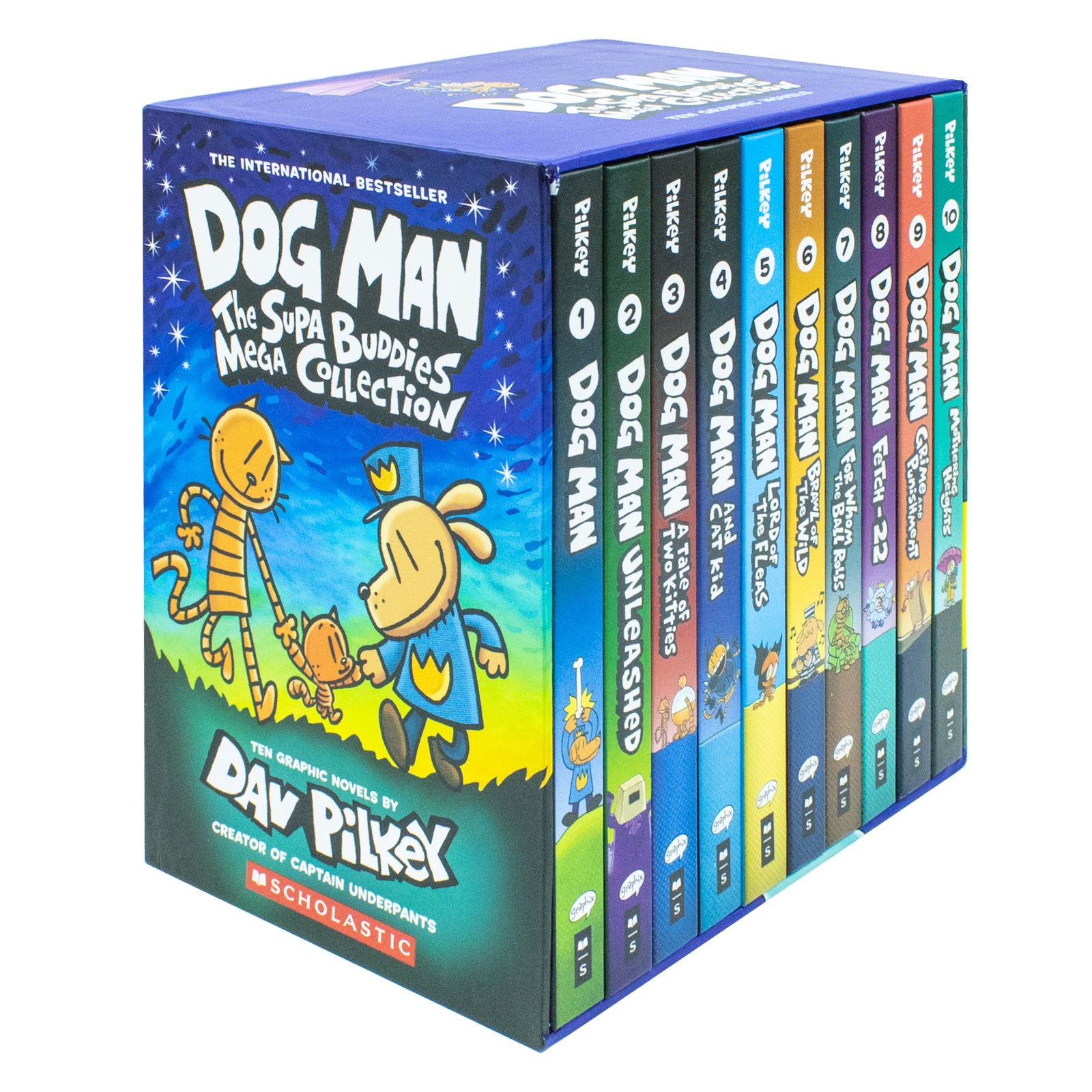 子供向け洋書】Dog Man 10巻セット Dav Pilkey Adventures of Dog Man