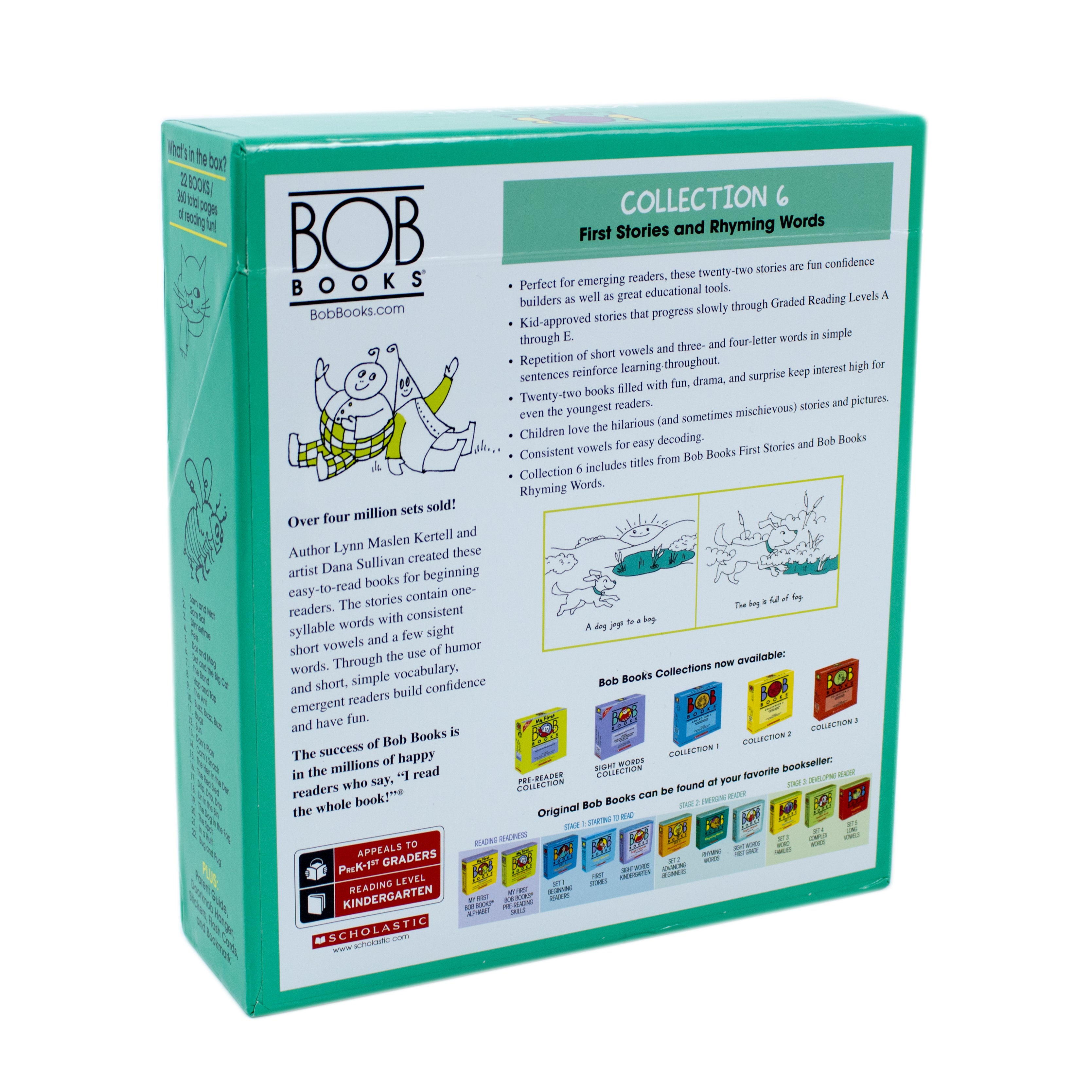 Bob Books Collection Set Box 6 - First Stories and Rhymes for Kids