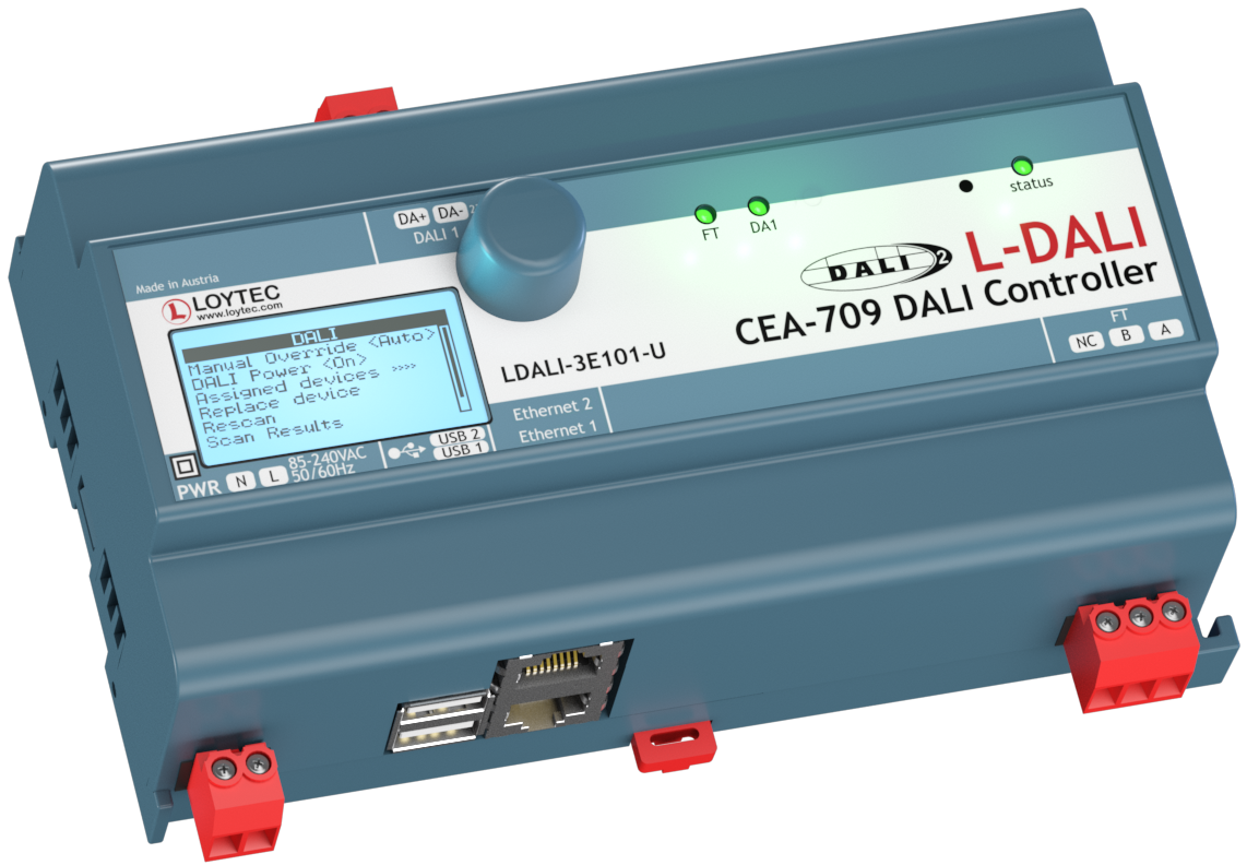 L-DALI: CEA-709/DALI Controllers