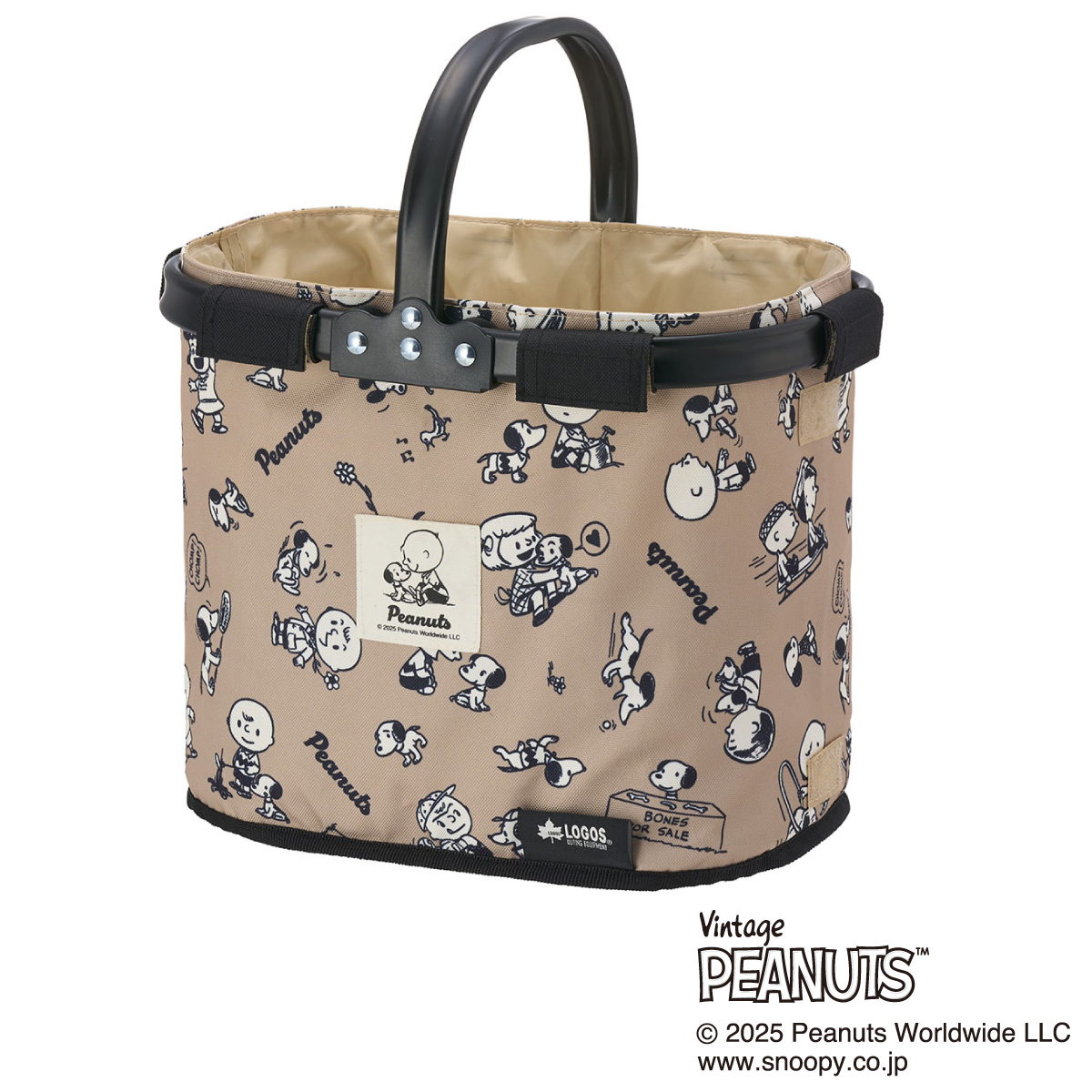 SNOOPY（PEANUTS 75years）ミニセミルナバスケット|ギア|キャリー