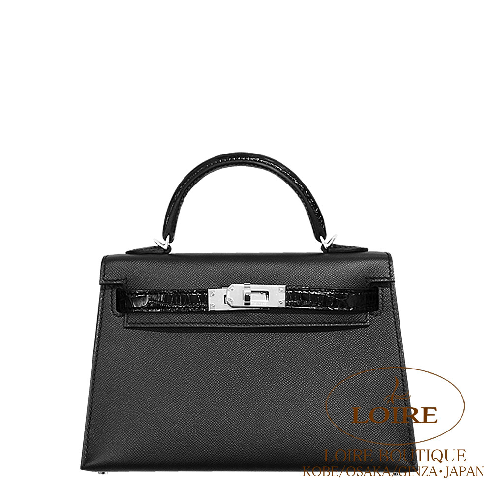 エバゴス　ケリー　ミニ　黒 ebagos/エバゴス】カーフケリーミニ購入！サイズ感となに着てた？ | LEE