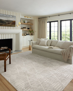 KAM-02 IVORY / SILVER | Loloi Rugs
