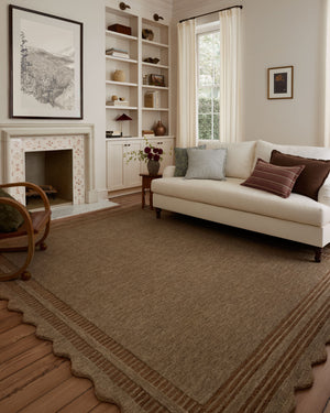 SCO-01 CJ MOCHA / CLAY | Loloi Rugs
