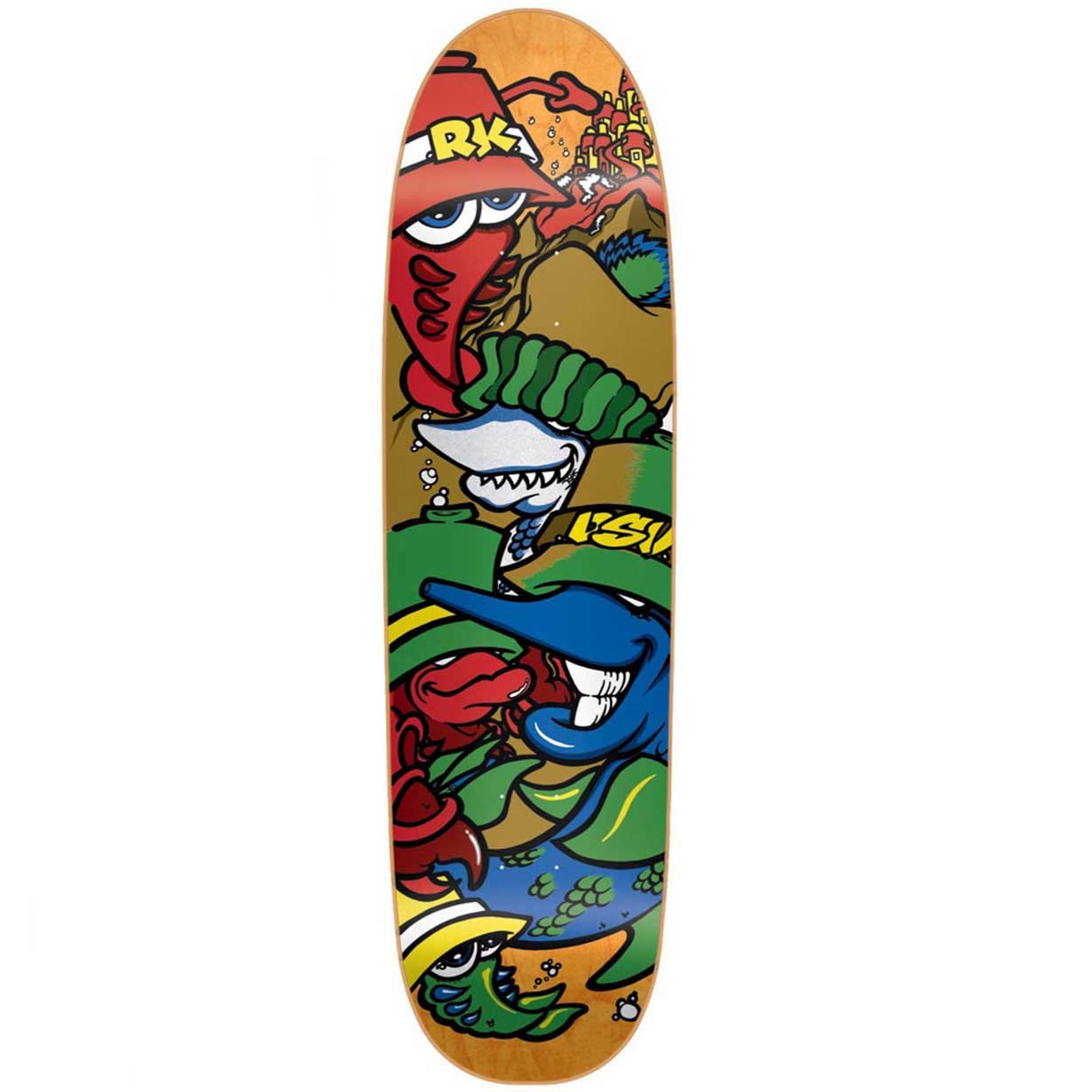 New Deal Knigge DSV Resin-7 SP Deck 8.6