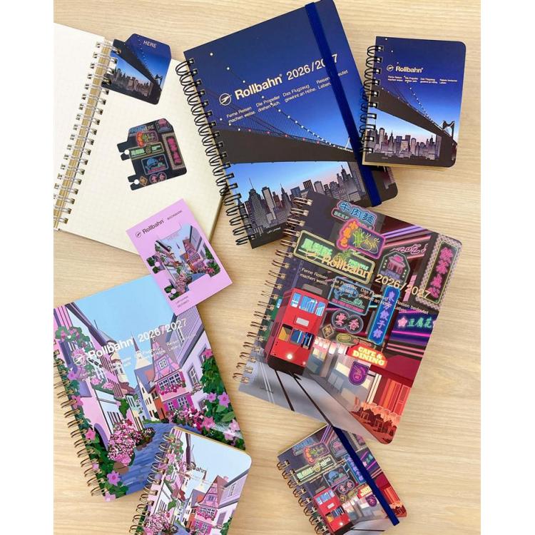 2026年3月始まり 月間 L ロルバーンダイアリー 夜景【ロフト限定