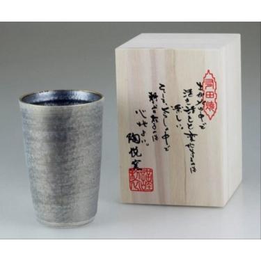晶雲（渕金）陶酒杯 350ml 金(金): ホーム＆キッチン | ロフトネットストア