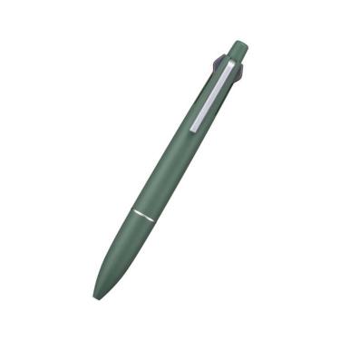 No.152ジェットストリームダークグリーン4&1カスタム水牛の角芯持ち