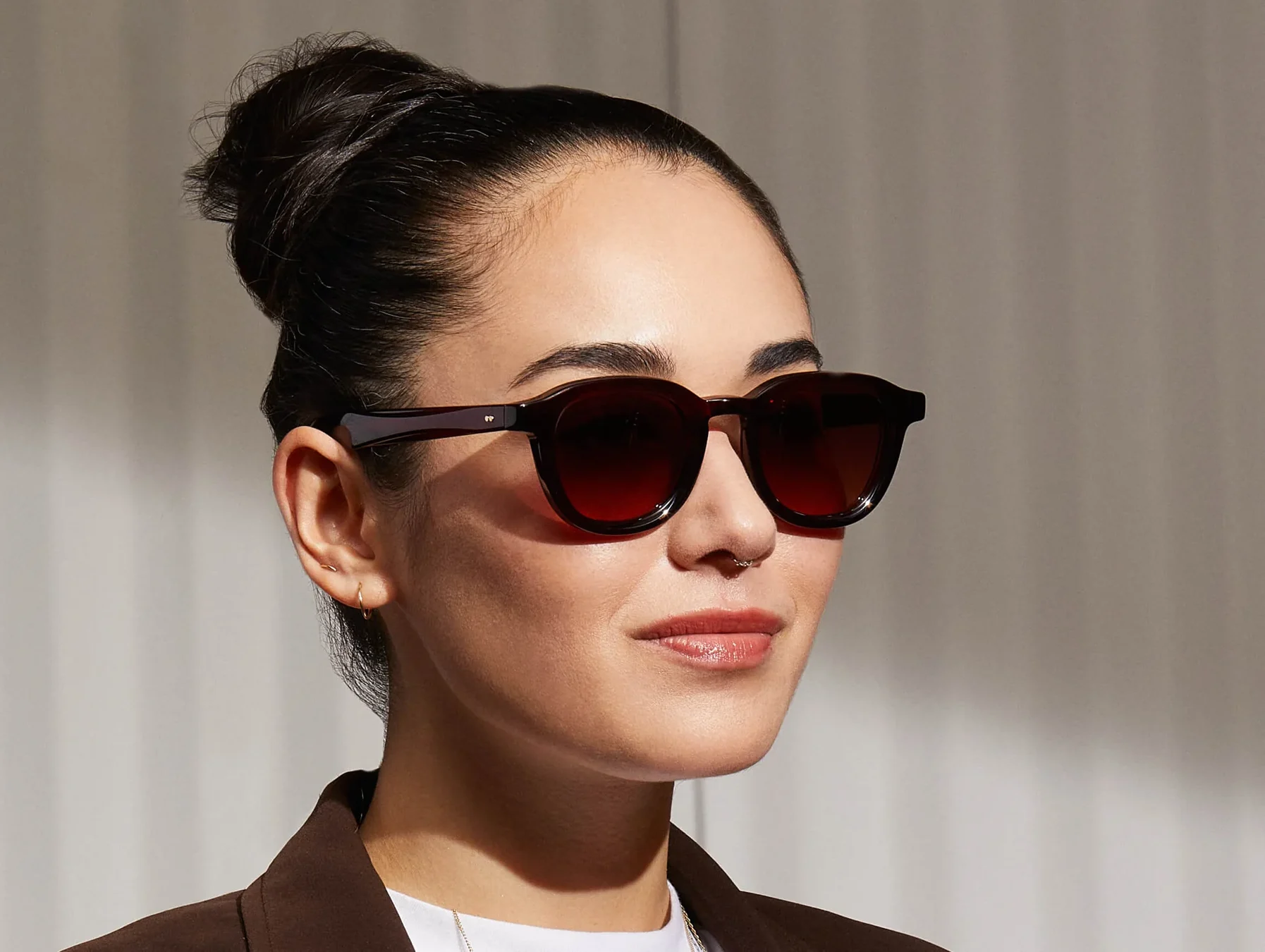 Moscot Dahven 47 Burgundy/Cabernet