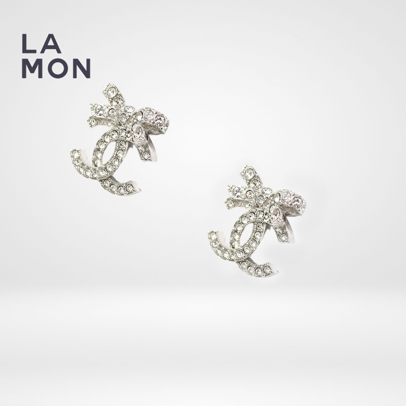 シャネル ピアス CHANEL EARRING ABA922 ココマーク メタル ストラス