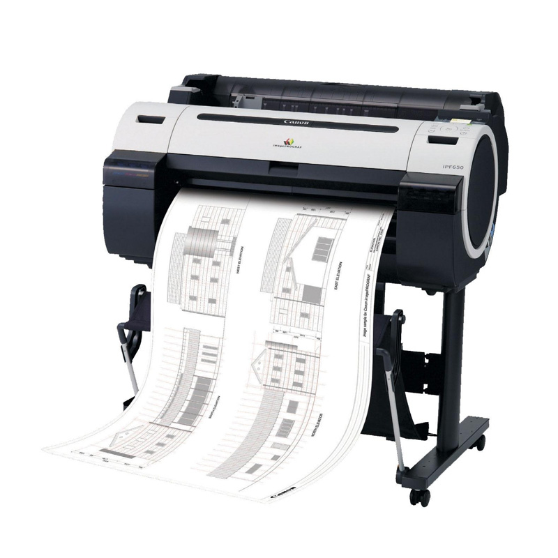大判プリンター（プロッタ）はiPF650