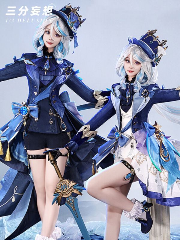 三分妄想】原神 Genshin 黒Ver フリーナ/Furina フォカロルス/Focalors