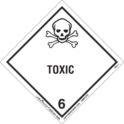 Miscellaneous Dangerous Goods Label, PVC-Free Film, Pack of 25