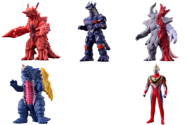 予約開始】ソフビ新商品『ウルトラマンアーク』バザンガ、アースガロン