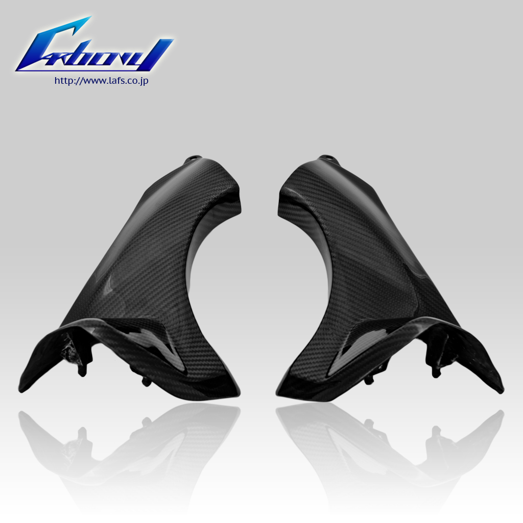 Carbony:カーボニー ZX-6R 07-08年用 ドライカーボン ラムエアダクト