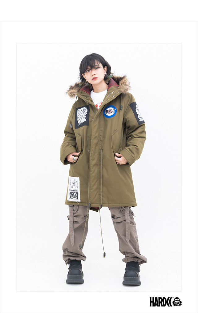 ハードコアチョコレート) HARDCORE CHOCOLATE M-51 HARDCCモッズコート