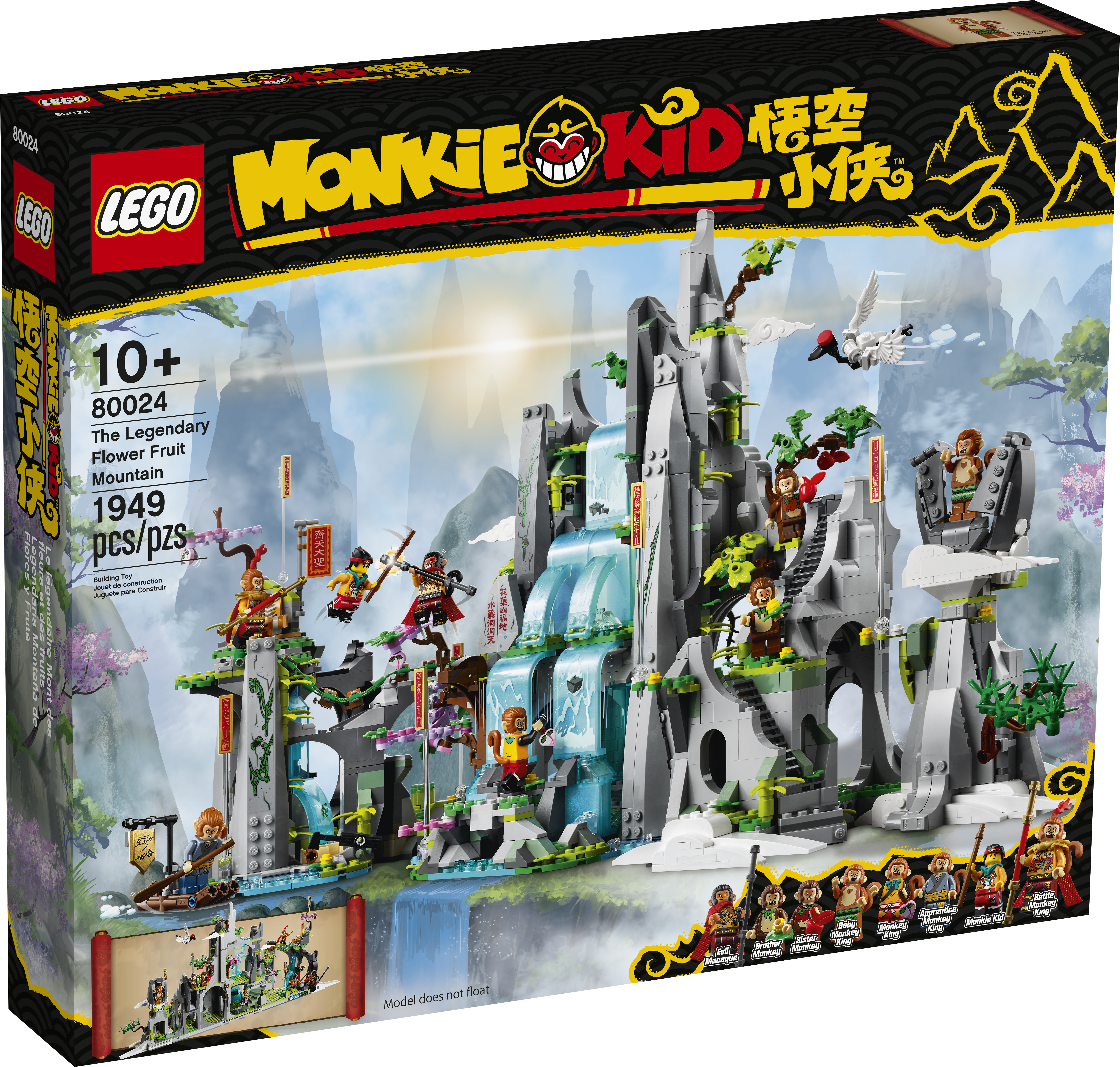 LEGO Monkie Kid The Legendary Flower Fruit Mountain (80024) Review