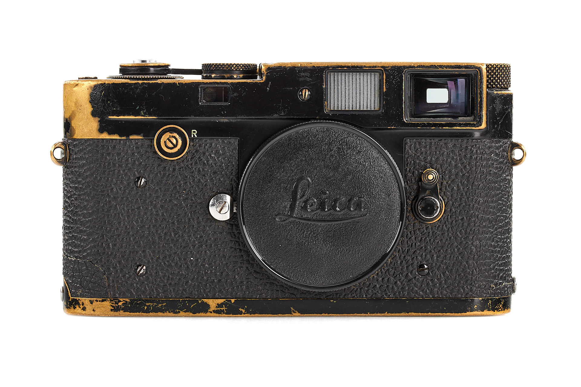 Leica M2 black paint Button Rewind * | A00781