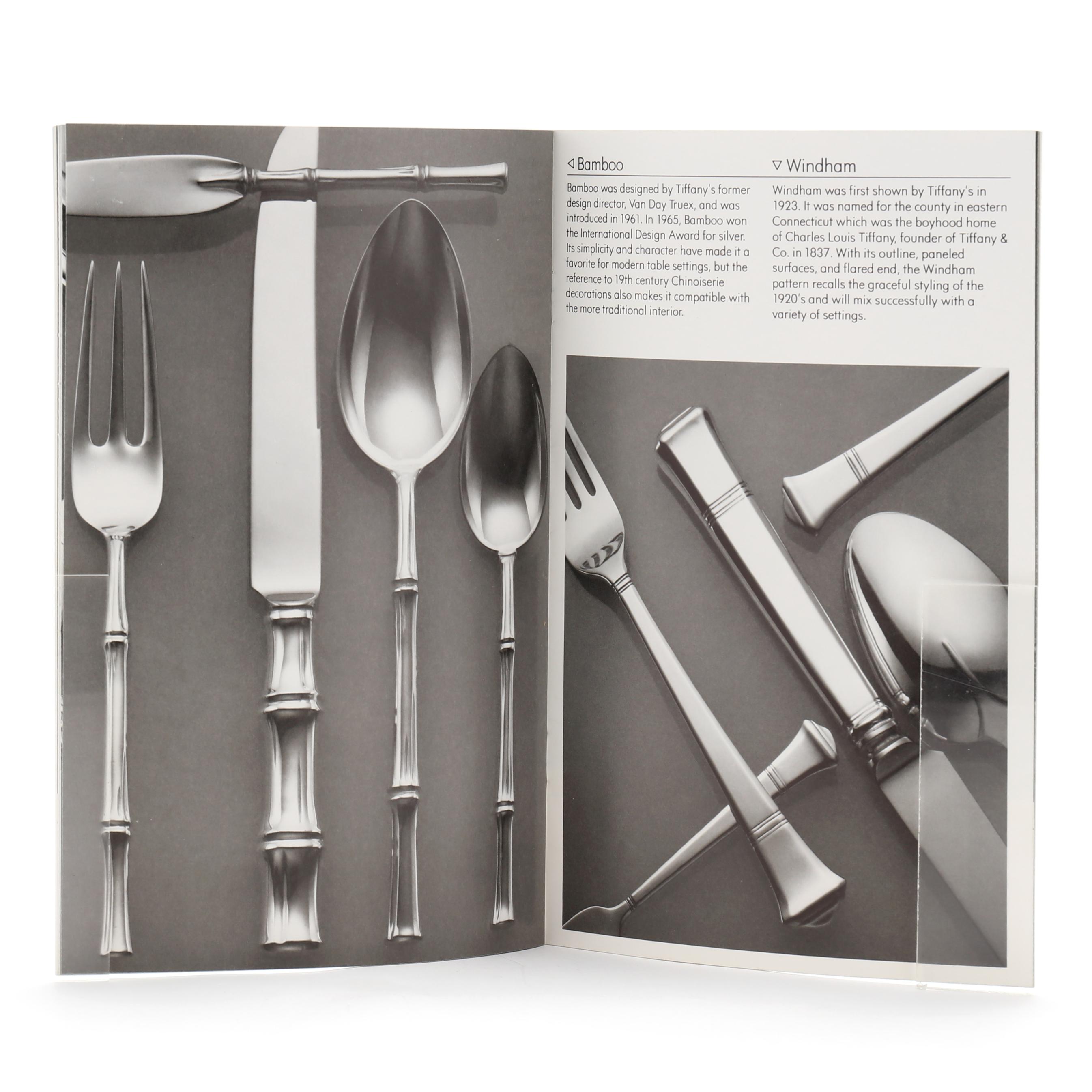 Collection of Tiffany & Co. Bamboo Sterling Silver Bar Accessories