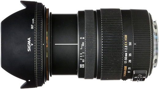 Lensrentals.com - Buy a Sigma 17-50mm F2.8 EX DC OS HSM for Canon