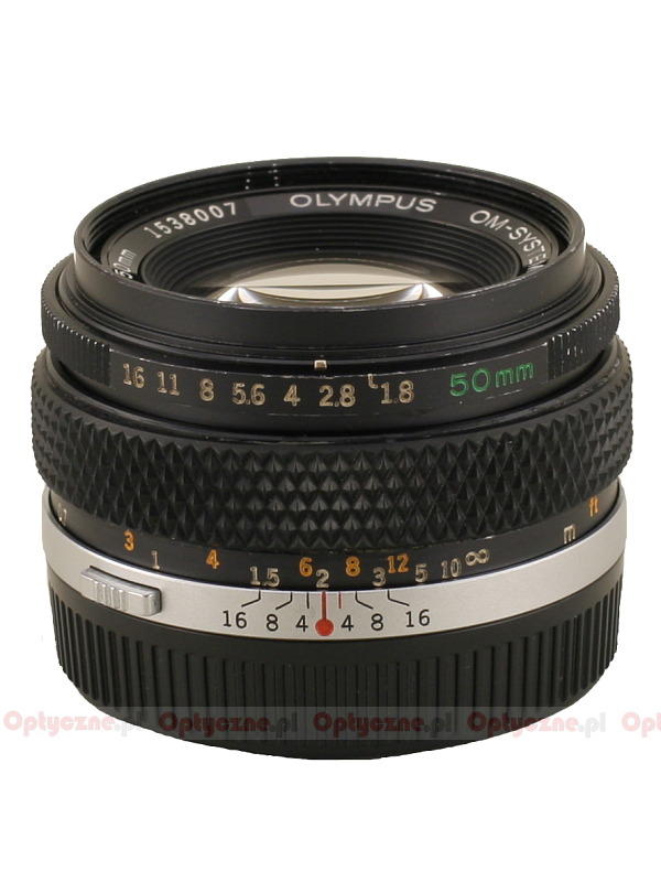 Olympus F.Zuiko AUTO-S 50 mm f/1.8 - LensTip.com