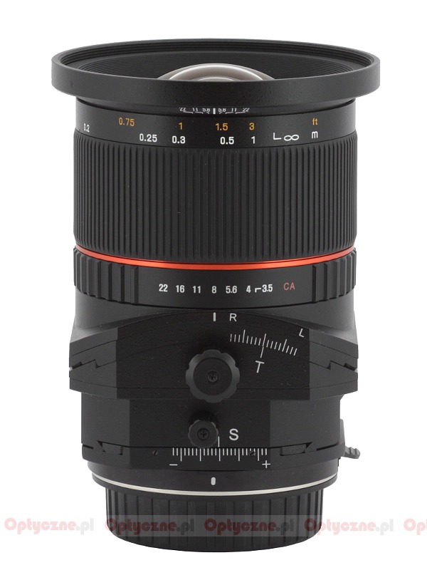 Samyang T-S 24 mm f/3.5 ED AS UMC review - Introduction - LensTip.com