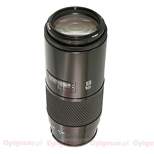 Konica Minolta AF 75-300 mm f/4.5-5.6 - LensTip.com