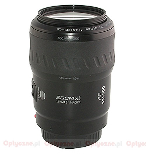 Konica Minolta AF 100-300 mm f/4.5-5.6 XI - LensTip.com