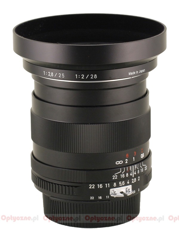 Carl Zeiss Distagon T* 28 mm f/2.0 ZF/ZK/ZE - LensTip.com