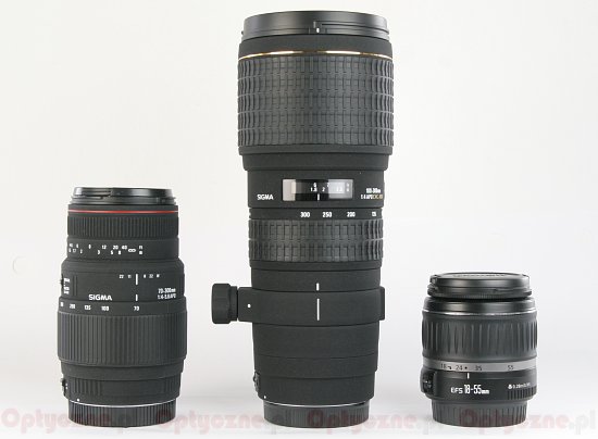Sigma 100-300 mm f/4 DG EX APO IF HSM review - Build quality