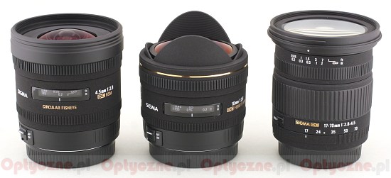 Sigma 10 mm f/2.8 EX DC FISHEYE HSM review - Build quality